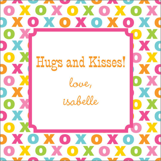 Hugs and Kisses Gift Stickers